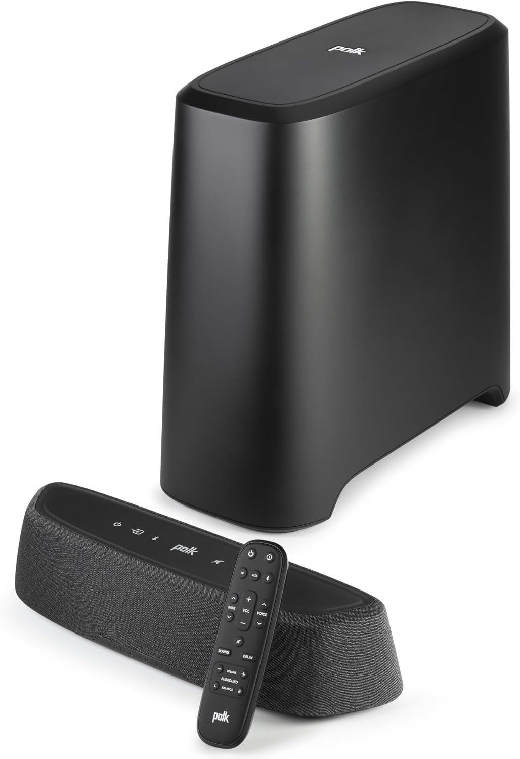 YOUR TV DIDN’T FAIL YOU. IT SIMPLY CROSSED A SOUND THRESHOLD THE POLK MAGNIFI MINI AX WAS BUILT TO CATCH