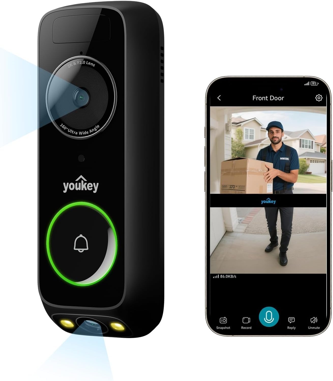 YOUKEY DB312 DOORBELL CAMERA